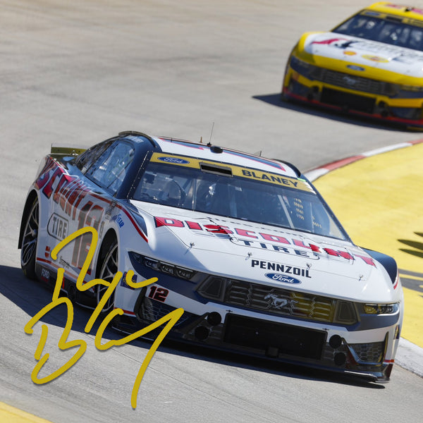 Ryan Blaney Autographed Martinsville Race Win 1:24 Standard 2024 Diecast Car Hand Signed - Only 72 Produced - Exclusive - Preorder - Currently Projected July