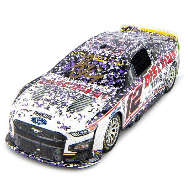 Ryan Blaney Autographed Martinsville Race Win 1:24 Standard 2023 Diecast Car #12 NASCAR