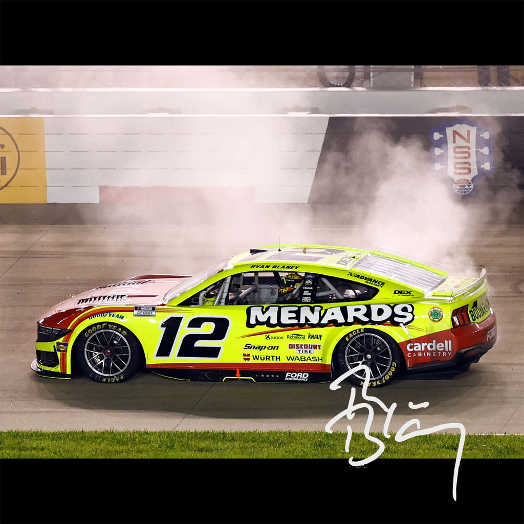 Ryan Blaney Autographed Nashville Race Win 1:24 Standard 2025 Diecast Car