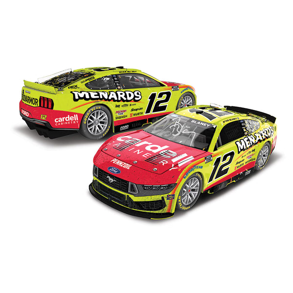 Ryan Blaney Autographed Nashville Race Win 1:24 Standard 2025 Diecast Car