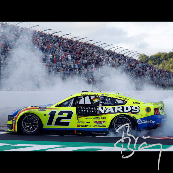 Ryan Blaney Autographed New Hampshire Race Win 1:24 Standard 2026 Diecast Car #12 Menards NASCAR
