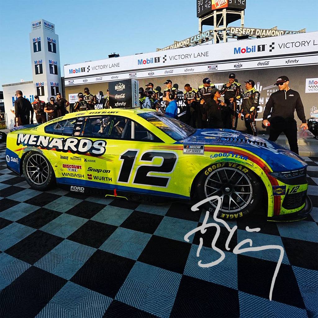 Ryan Blaney Autographed Phoenix Race Win 1:24 Standard 2025 Diecast Car