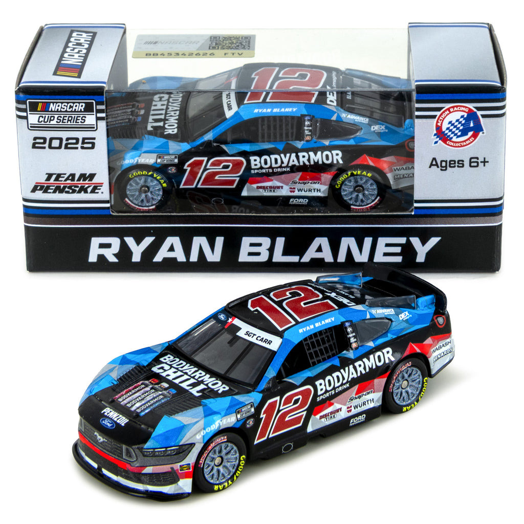 Ryan Blaney BodyArmor Chill 1:64 Standard 2025 Diecast Car #12 NASCAR