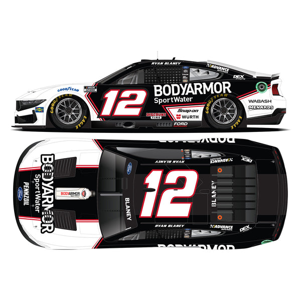 Ryan Blaney BodyArmor SportWater 1:64 Standard 2024 Diecast Car #12 NASCAR