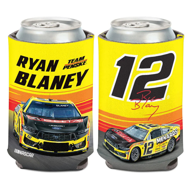 Ryan Blaney 2026 Menards #12 Can Hugger 12oz Cooler NASCAR