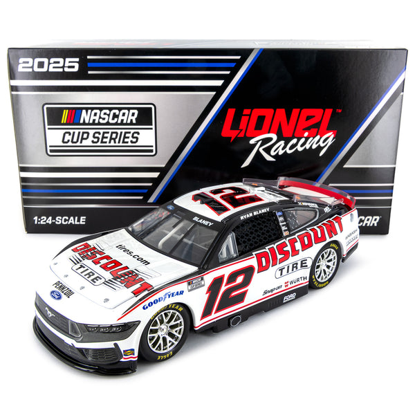 Ryan Blaney Discount Tire 1:24 Standard 2025 Diecast Car #12 NASCAR