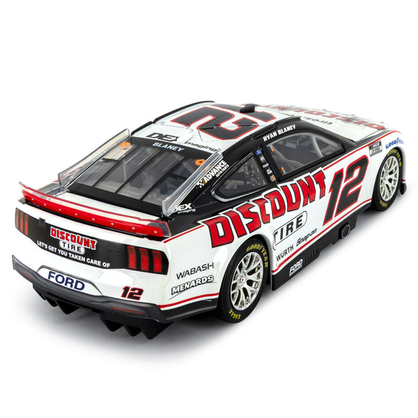Ryan Blaney Discount Tire 1:24 Standard 2025 Diecast Car #12 NASCAR
