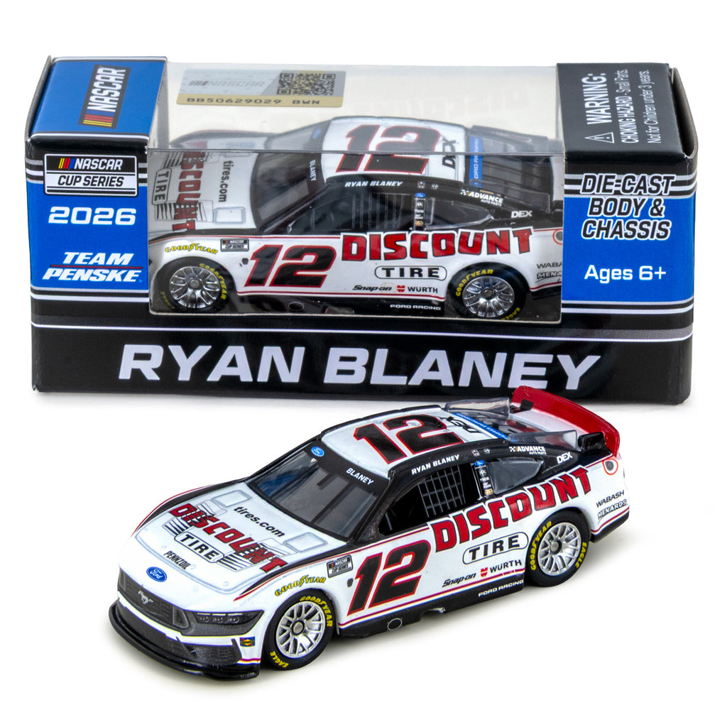 Ryan Blaney Discount Tire 1:64 2026 Diecast Car #12 NASCAR