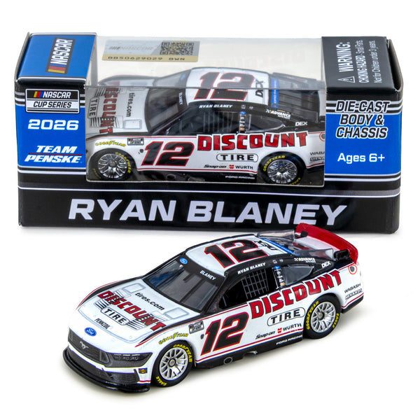 Ryan Blaney Discount Tire 1:64 2026 Diecast Car #12 NASCAR