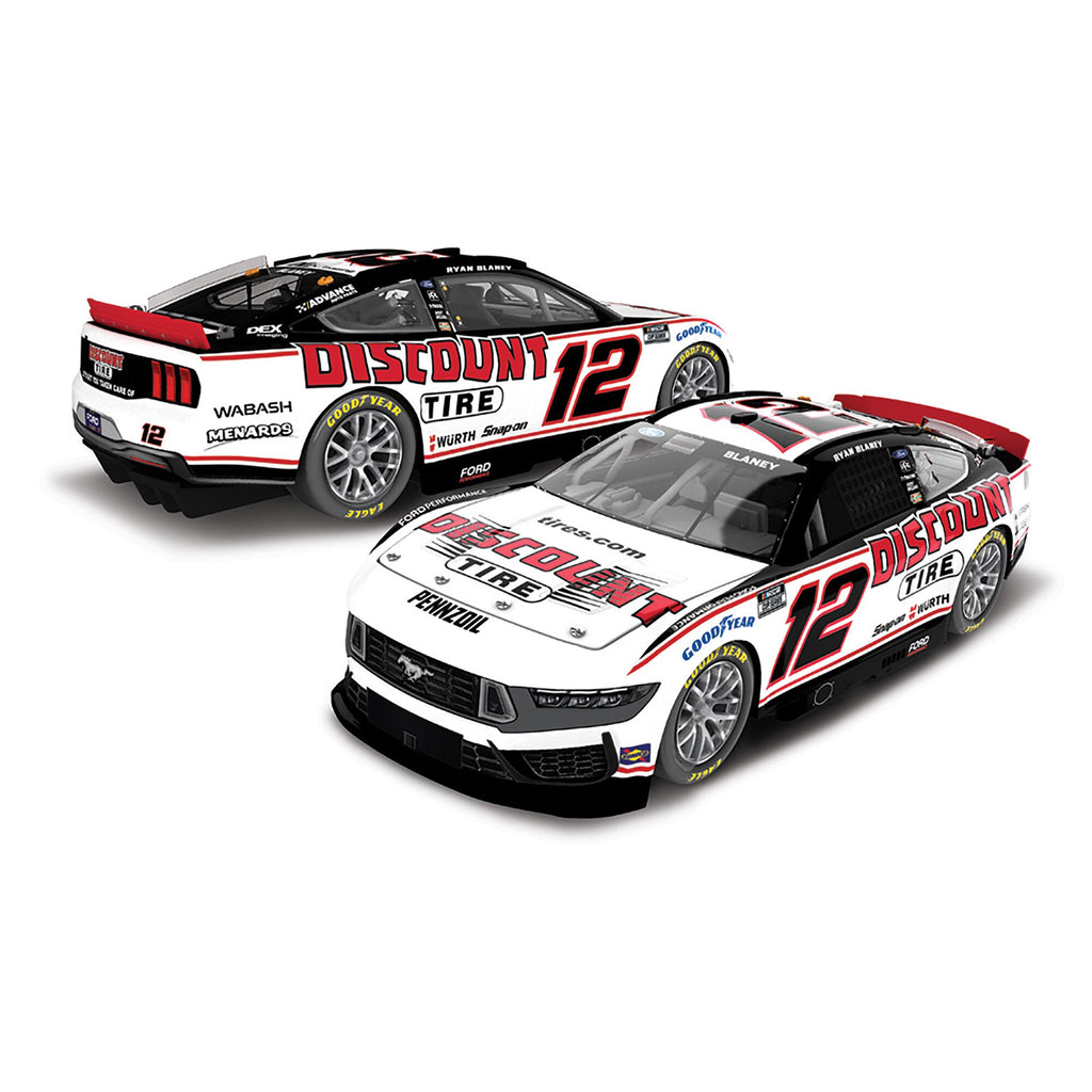 Ryan Blaney Discount Tire 1:64 Standard 2025 Diecast Car #12 NASCAR