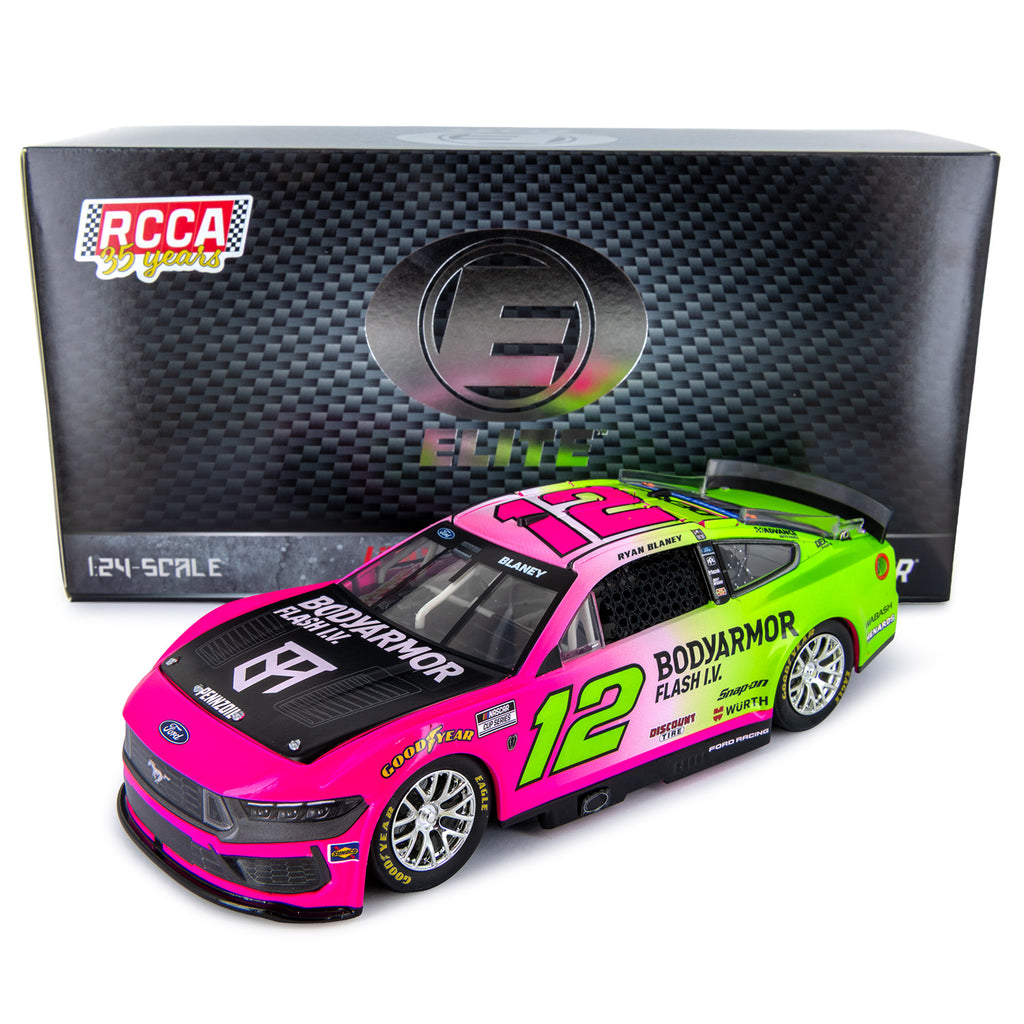 Ryan Blaney ELITE BodyArmor Flash IV 1:24 2026 Diecast Car #12 NASCAR