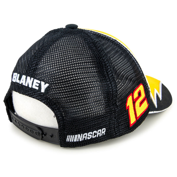 Ryan Blaney 2025 Element Sponsor Hat Yellow/Black #12 Menards NASCAR
