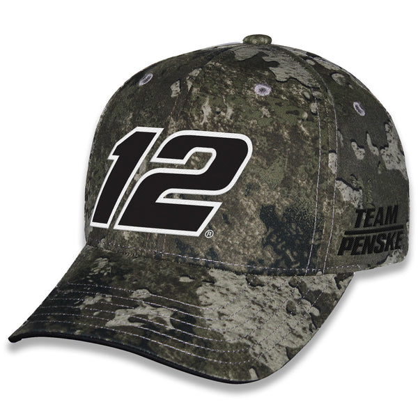 Ryan Blaney 2025 TrueTimber Camo Big Number #12 Hat
