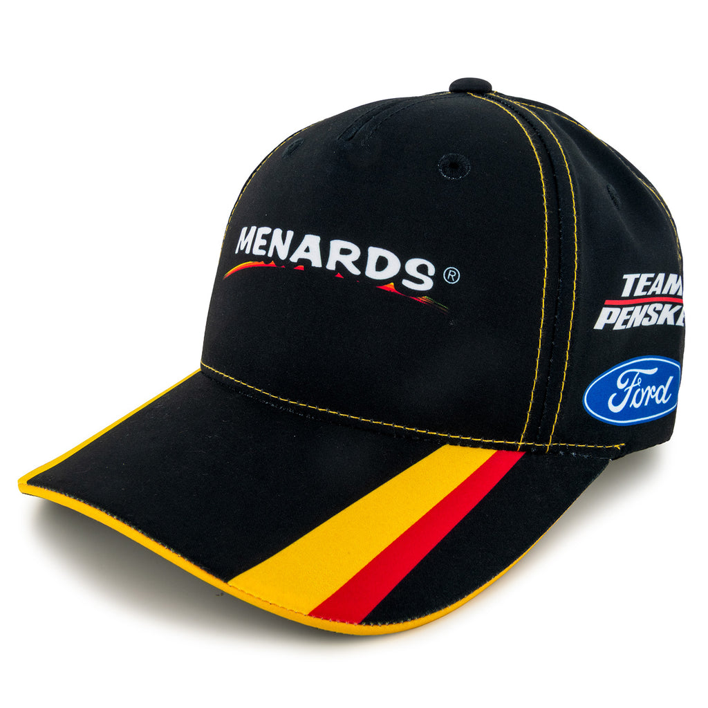 Ryan Blaney 2025 Menards Uniform Pit Hat Black #12 NASCAR