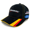 Ryan Blaney 2025 Menards Uniform Pit Hat Black #12 NASCAR