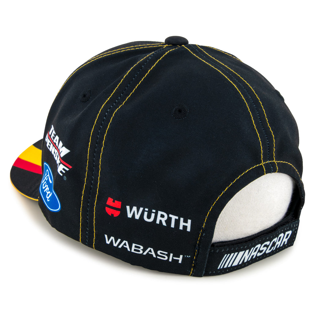 Ryan Blaney 2025 Menards Uniform Pit Hat Black #12 NASCAR