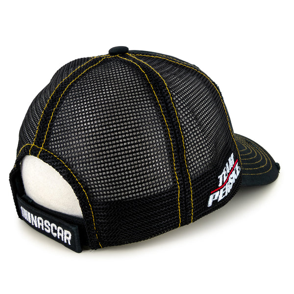 Ryan Blaney 2025 Vintage Patch Hat Black #12 NASCAR