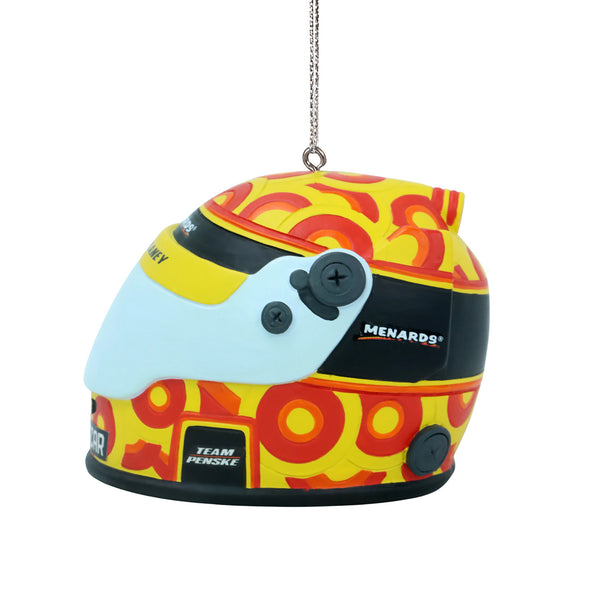 Ryan Blaney 2025 Menards Helmet Resin Christmas Ornament #12 NASCAR