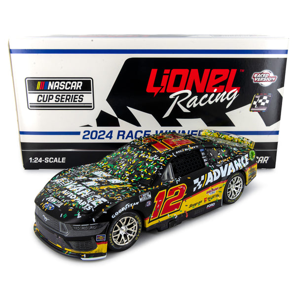 Ryan Blaney Iowa Race Win 1:24 Standard 2024 Diecast Car Advance #12 NASCAR