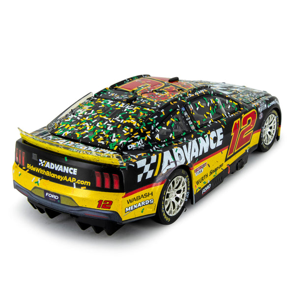 Ryan Blaney Iowa Race Win 1:24 Standard 2024 Diecast Car Advance #12 NASCAR