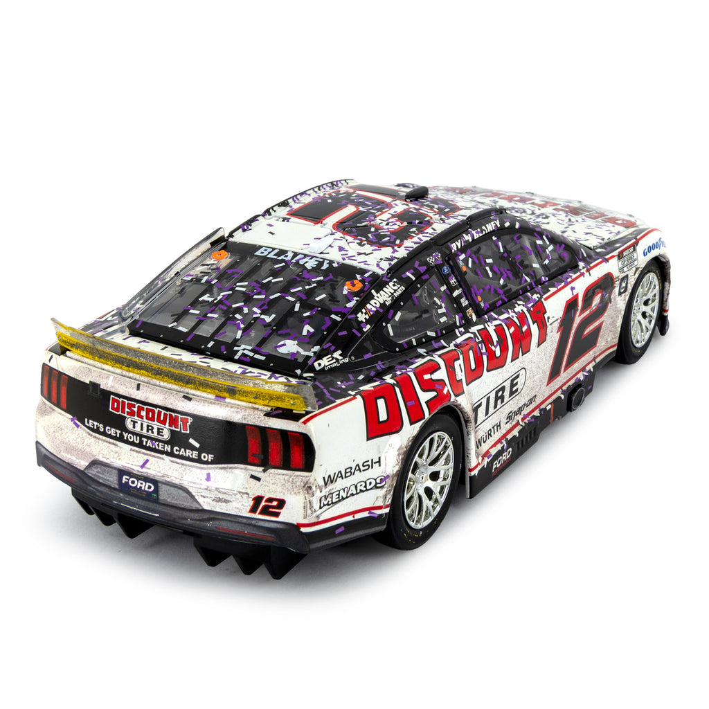 Ryan Blaney Martinsville Race Win 1:24 Standard 2024 Diecast Car #12 NASCAR