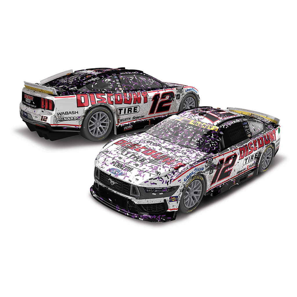 Ryan Blaney Martinsville Race Win 1:24 Standard 2024 Diecast Car #12 NASCAR