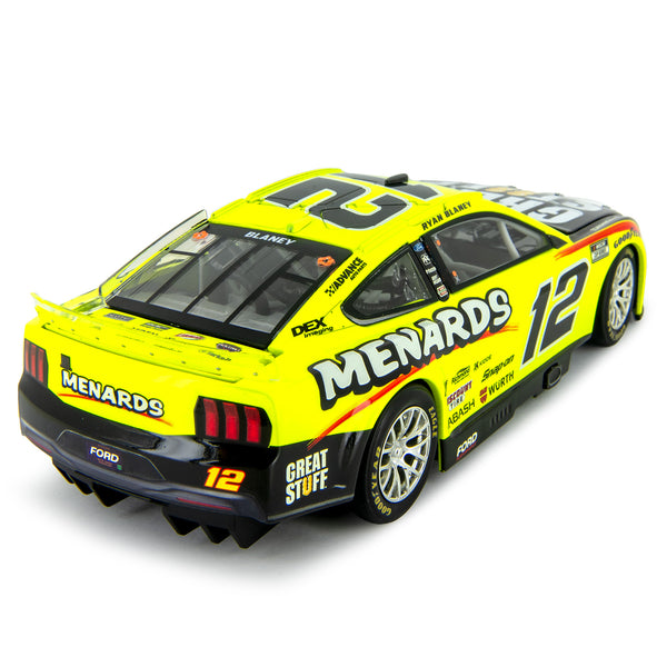 Ryan Blaney Menards 1:24 Standard 2024 Diecast Car #12 NASCAR