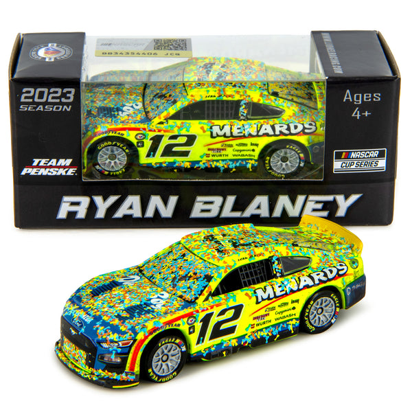 Ryan Blaney Phoenix Championship Raced Version 1:64 Standard 2023 Diecast Car #12 Menards