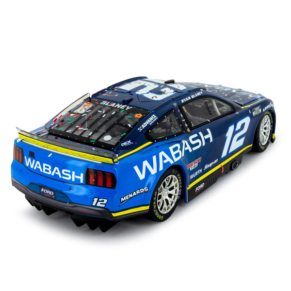 Ryan Blaney Pocono Race Win 1:24 Standard 2024 Diecast Car Wabash #12 NASCAR