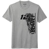 Ryan Blaney 2026 Heather Gray Flag 2-Spot T-Shirt #12 NASCAR