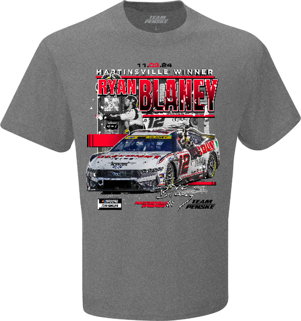 Ryan Blaney 2024 Martinsville Race Win T-Shirt