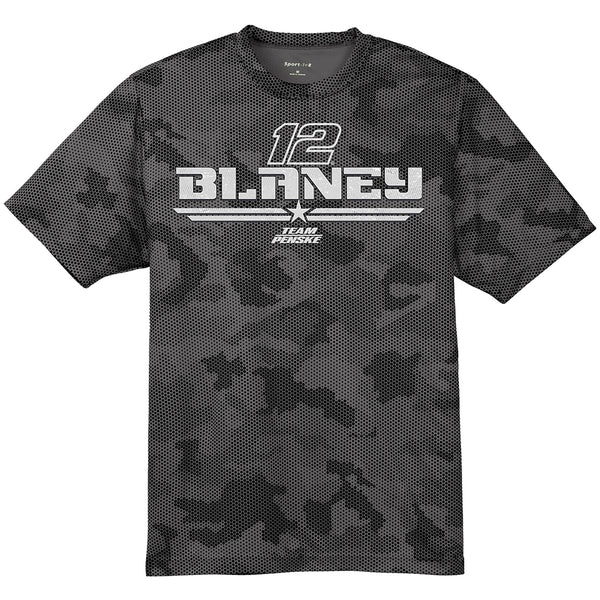 Ryan Blaney 2025 Menards Iron Gray Camo 2-Spot T-Shirt #12 NASCAR