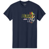 Ryan Blaney 2025 Menards Navy 2-Spot T-Shirt Blue #12 NASCAR