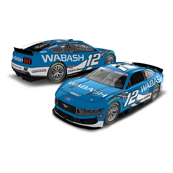 Ryan Blaney Wabash Throwback to Ryan Newman 1:24 Standard 2026 Diecast Car #12 NASCAR