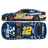 Ryan Blaney Autographed Advance Patriotic 1:24 Standard 2026 Diecast Car #12 NASCAR