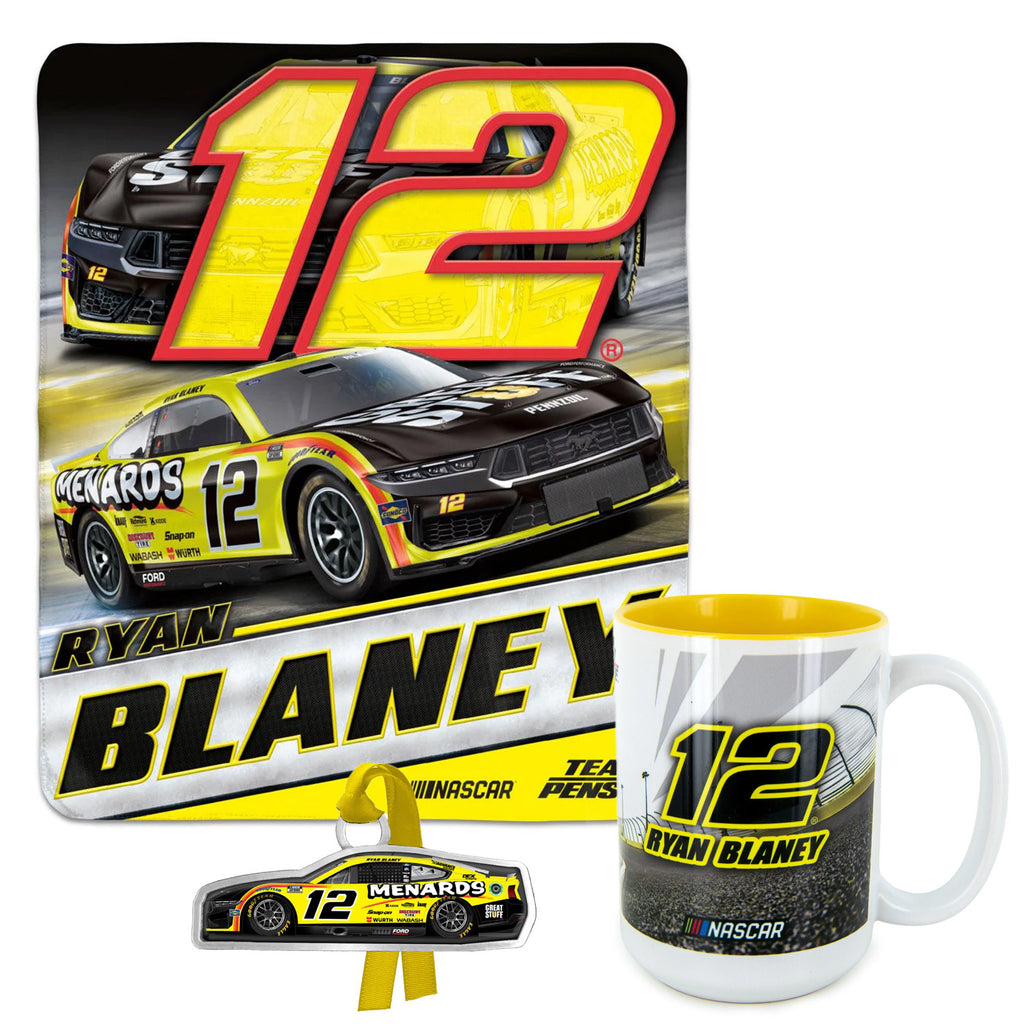 Ryan Blaney 2024 Blanket, Coffee Mug, Christmas Ornament BUNDLE PRICED