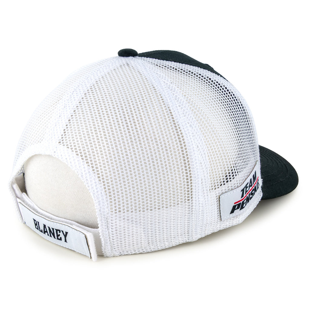 Ryan Blaney 2026 Big Number #12 Mesh NASCAR Hat Exclusive Black/White