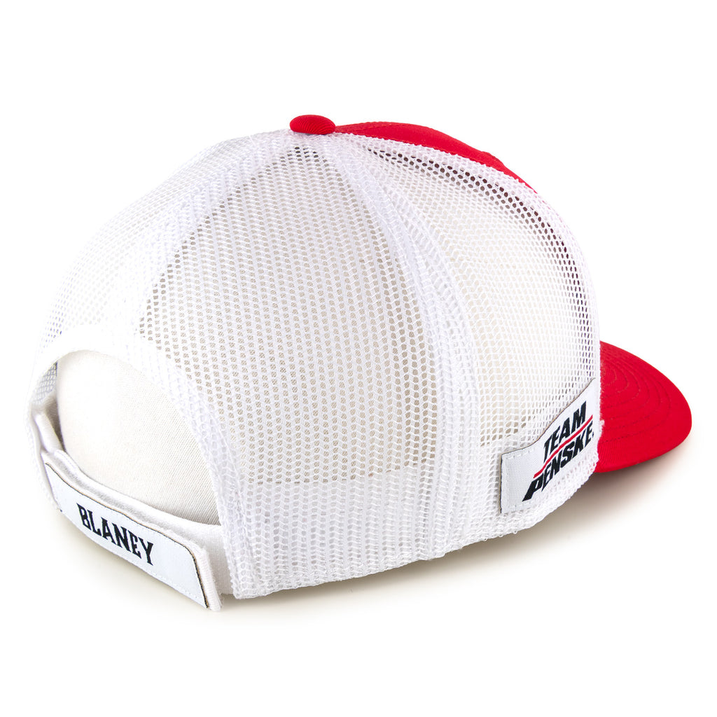 Ryan Blaney 2026 Big Number #12 Mesh NASCAR Hat Exclusive Red/White