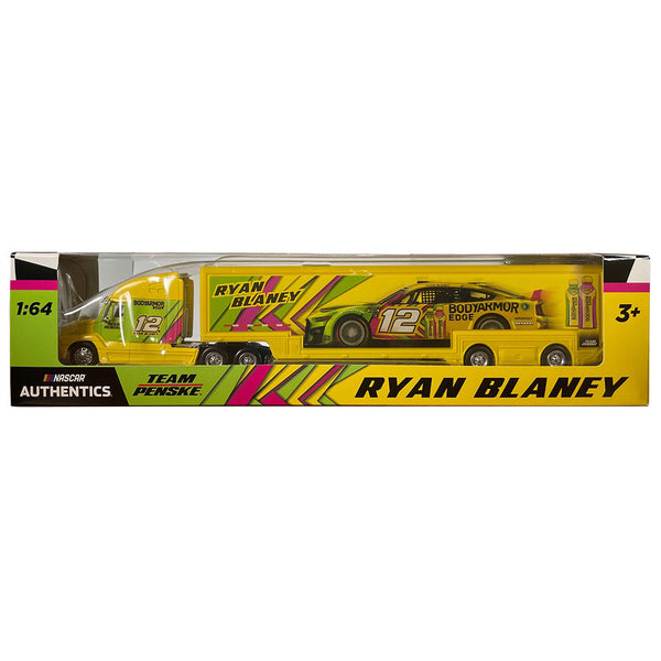 Ryan Blaney 2023 BodyArmor Edge 1:64 Standard NASCAR Authentics Diecast Hauler #12