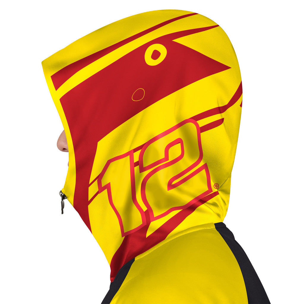 Ryan Blaney 2026 Pro Player Retro #12 Track Full-Zip Hooded Jacket