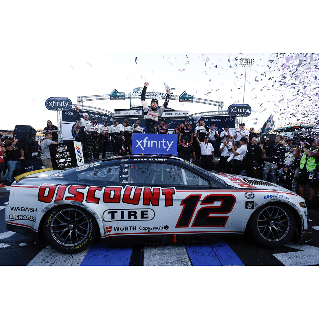 Ryan Blaney Martinsville Race Win 1:24 Standard 2023 Diecast Car #12 NASCAR