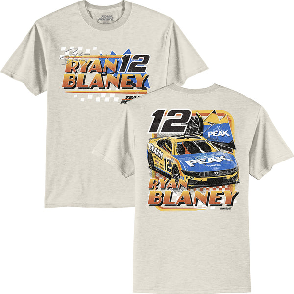 Ryan Blaney 2026 Menards/Peak Paint Scheme Classic Ink T-Shirt #12 NASCAR