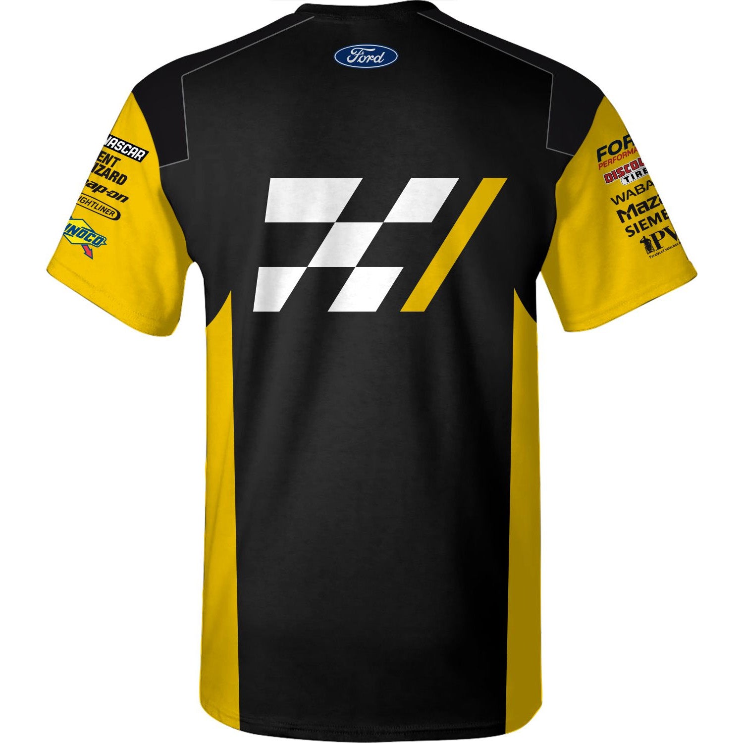 Ryan Blaney 2024 Advance Auto Parts Sublimated Uniform Pit Crew T-Shirt L