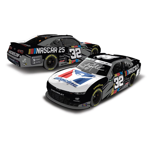Rajah Caruth Autographed iRacing / NASCAR 25 1:24 Standard 2026 Diecast Car #32