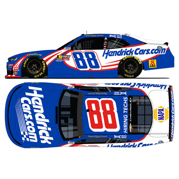 Rajah Caruth HendrickCars 1:24 Standard 2026 Diecast Car #88 NASCAR