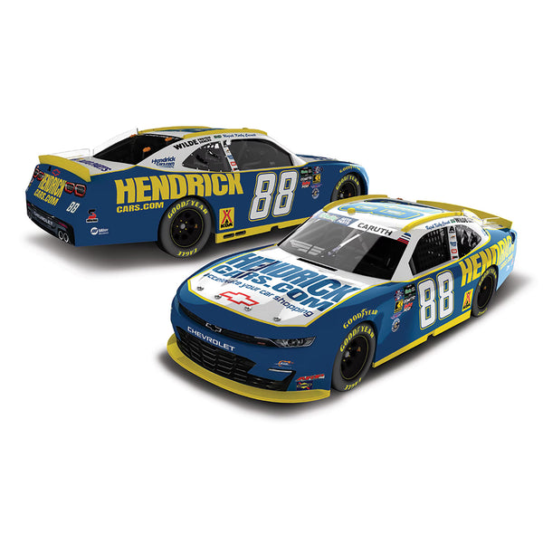 Rajah Caruth HendrickCars #88 San Diego Mark McFarland Throwback 1:24 Standard 2026 Diecast Car NASCAR
