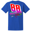 Rajah Caruth 2026 HendrickCars #88 Tru Royal 2-Spot T-Shirt Blue NASCAR