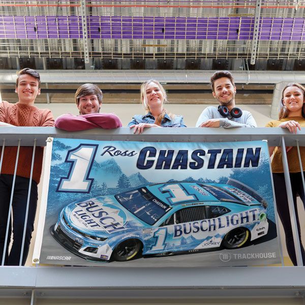 Ross Chastain 2025 Busch Light Two-Sided NASCAR 3x5 Flag #1