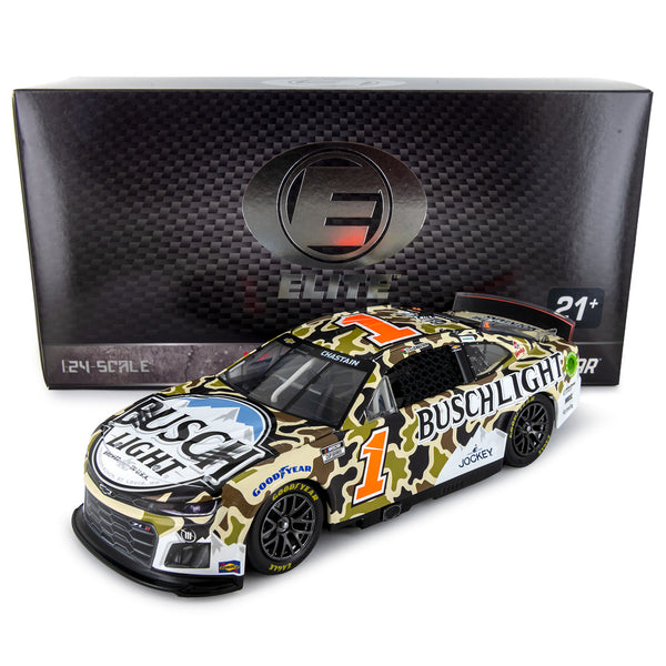Ross Chastain ELITE Busch Light Camo 1:24 2024 Diecast Car #1 NASCAR