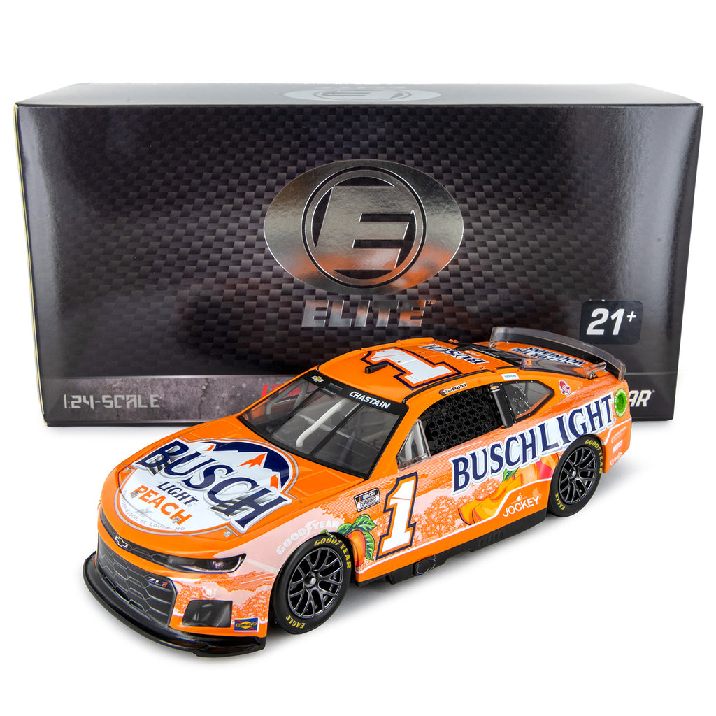 Ross Chastain ELITE Busch Light Peach 1:24 2024 Diecast Car #1 NASCAR